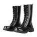 Shoes Leatherette Outdoor / OfficeCareer / Dress / Casual Boots Outdoor / OfficeCareer / Dress / Casual Low Heel Black