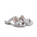 Women's Shoes Low Heel Round Toe Sandals Dress / Casual Silver / Gold