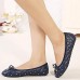 Women's Spring / Summer / Fall Round Toe Leatherette Casual / Dress Flat Heel Bowknot / Rivet Black / Blue / Beige