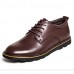 Men's Shoes Casual Leather Oxfords Black/Brown