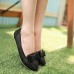 Women's Spring / Summer / Fall / Winter Pointed Toe Leatherette Outdoor / Office & Career / Dress / Casual Flat Heel Black / Pink / White