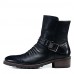 Shoes Wedding / PartyEvening / Casual Leather Boots Black