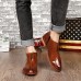 Shoes CasualBoots Black / Brown / Red