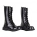 Shoes Leatherette Outdoor / OfficeCareer / Dress / Casual Boots Outdoor / OfficeCareer / Dress / Casual Low Heel Black