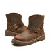 Shoes Outdoor / OfficeCareer / PartyEvening / Athletic / Casual Leather Boots Brown