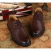 Men's Shoes Casual Leather Oxfords Brown