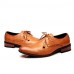 Men's Shoes Office & Career / Party & Evening / Casual Leather Oxfords Black / Brown