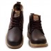 Shoes Leather OfficeCareer / Casual Boots OfficeCareer / Casual Flat Heel Lace-up Black / Brown