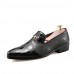 Men's Oxfords Wedding/Party & Evening/Casual Fashion Leather Shoes Black/Gold/Silver 38-43