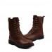 Shoes Outdoor / Athletic / Casual Leather Boots Black / Brown