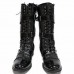 Shoes Outdoor / OfficeCareer / PartyEvening / Dress / Casual Canvas / Patent Leather Boots Black