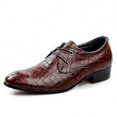 Men's Shoes Libo New Fashion Hot Sale Office & Career / Casual Leather Comfort Oxfords Black / Brown